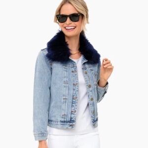 Jacket with Fur Collar